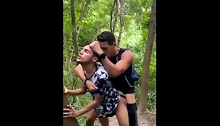 CAN I EAT YOUR ASS IN THE WOOD?