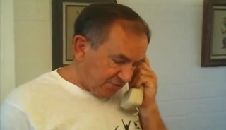 Old daddies threesome Classic