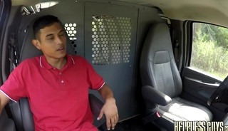 Latino hitchhiker gets taken advantage of when he gets ride