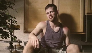 Muscle wolf dp and cumshot