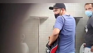 Cruising in public restroom 3