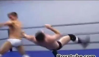 Sexy wrestling