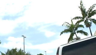 Hairy blindfold str8 fellow gaysucked in the van 4 cash