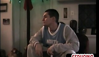 Amateur str8 stud sucked by gay neighbor for the 1st time