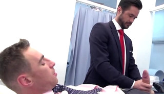 Big dick doctor anal sex with cumshot