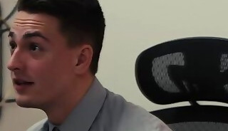 Boss Masyn Thorne fucks his employee Carter Woods hard