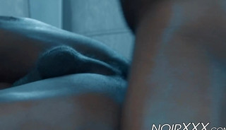 Hunky black guys Pheonix Fellington and Max Konnor ass fuck