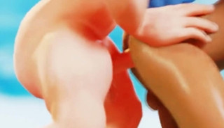 3D muscular gay lawyer fucked in gangbang by BBCs