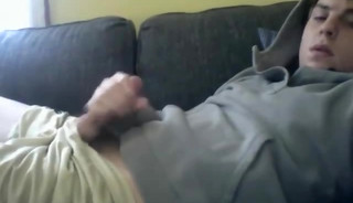 Rocketing that load into my hungry cock holster