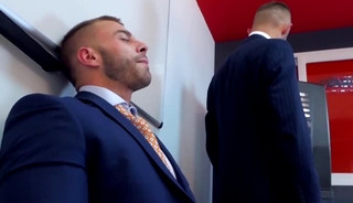 Muscle gay anal sex with cumshot