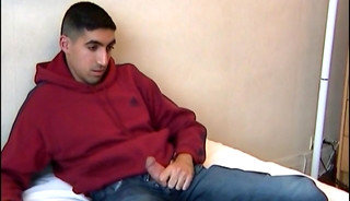 French Straight Guy's Cock Gets Wanked in Spite of Him. (Brahilm)