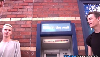 Picked up gay spreads his asshole for deep anal penetration