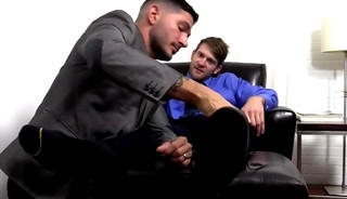 Colby Keller and Johnny Hazzard Worship Each Others Feet