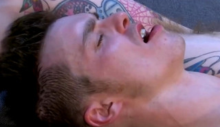 Muscle hunk get fucked by a huge dick
