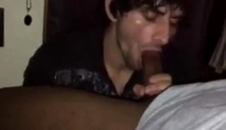 Getting fat dick sucked