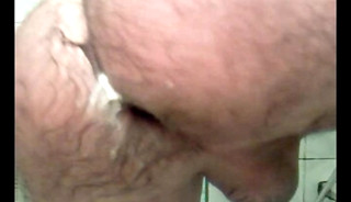 Beating off in the shower & dildo teasing