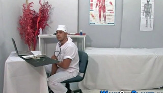 Newb twink jizzed by doc