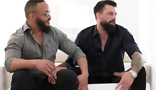 College professors, and gay husbands swap partners with two students!