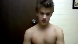 Gay actor Polo Morin sex tape masturbating his big penis