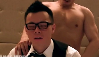 Asian Hunk Bareback Hotel Staff