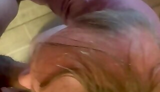 Swallowing a Big Black Cock and choking