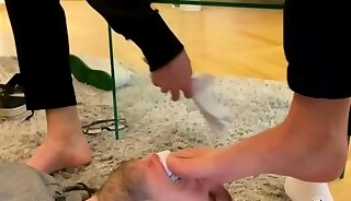 A submissive for the three dominant young men