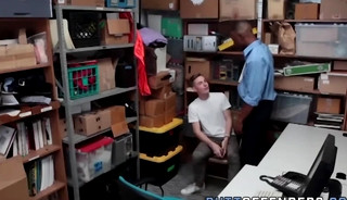 Teen shoplifter gets barebacked and spermed