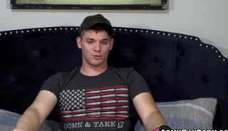 What a hottie! Can't wait to see Blaze fuck military ass