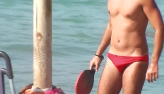 Rimming ass + Speedos males se.ifx40