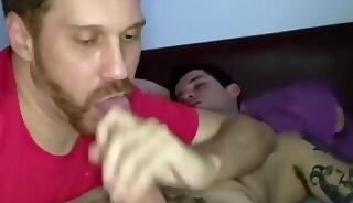 Bedtime blowjob
