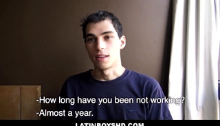 Skinny Latin Delivery Boy Paid Cash To Fuck Producer POV