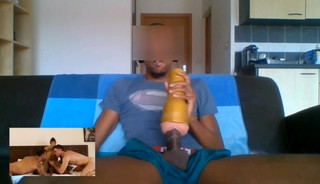 Tyler Coxx - Fleshlight Solo - Handjob Creampied (MYM TEASER)