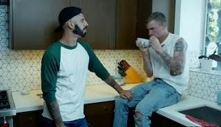 Food in exchange of a hot gay sex from this stranger