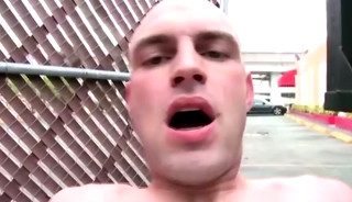 Public loving gays fuck hard