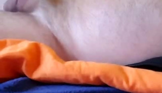 I am jerking my hairy cock and cum