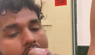 Indian Guys Fun while bathing