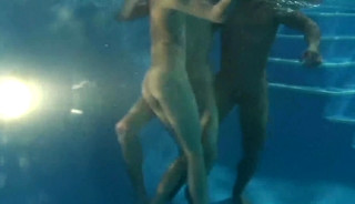 Three gay men decided to fuck in the pool