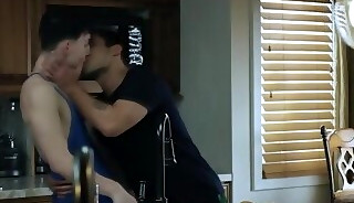 Homophobic Guy Fucks a Twink Gay in the Kitchen