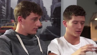 Hot twinks anal rimming and cum in ass