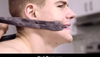 To Teach Stepson A Lesson. Stepdad Pull His Head Towards My Crotch, Shoving His Lips Onto My