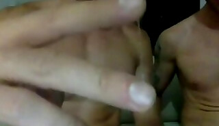 Guy sucks his roommate's cock and anus