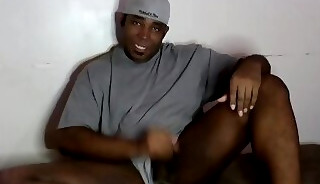 Hot BBC Jock Cock Worship, He Busts A Huge Nut Before Basketball Practice