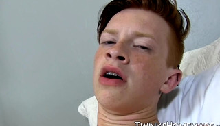 Smooth Elijah Young solo action with anal play and jerking