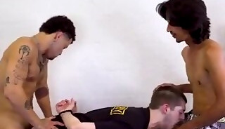 2 latin thugs dominated cop ass- CriminalDick