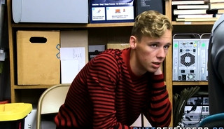 Masturbating teenage thief