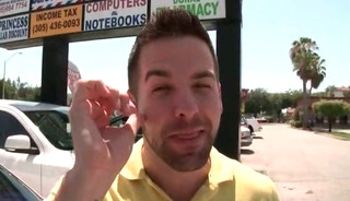 Gay Sucking A Huge Cock At an Empty Bar