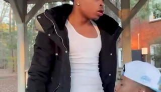 Realatlayh and his boy fucking all over a public park