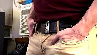 I think my pants are too tight! (just some armature horsing around)