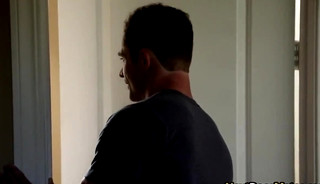 Hot step brothers fuck their gay friend in threesome