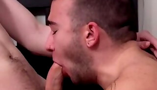 Jock boy fucks hairy FTM pussy